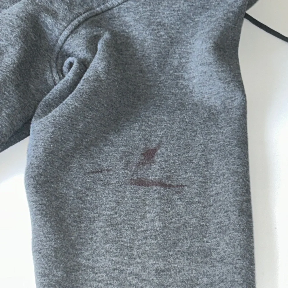 Adidas Gray Fleece  Long Sleeves Pullover Hoodie - Picture 11 of 17